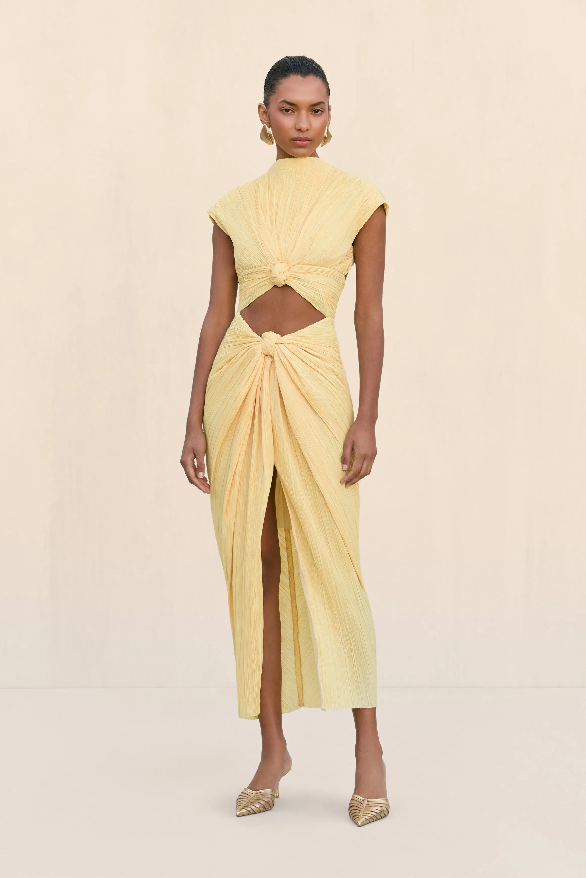 INAYA DRESS - DAFFODIL sold by Cult Gaia product image thumbnail 2
