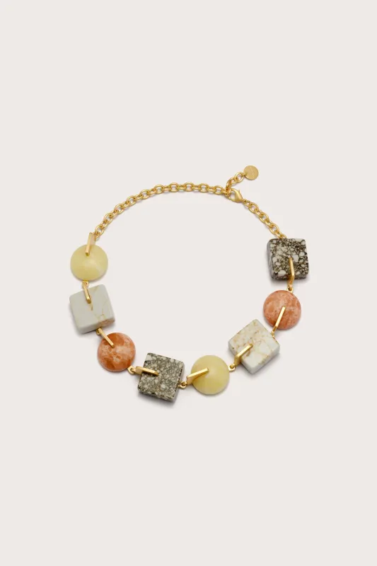 LAGUNA CHOKER - EARTHTONE MULTI sold by Cult Gaia