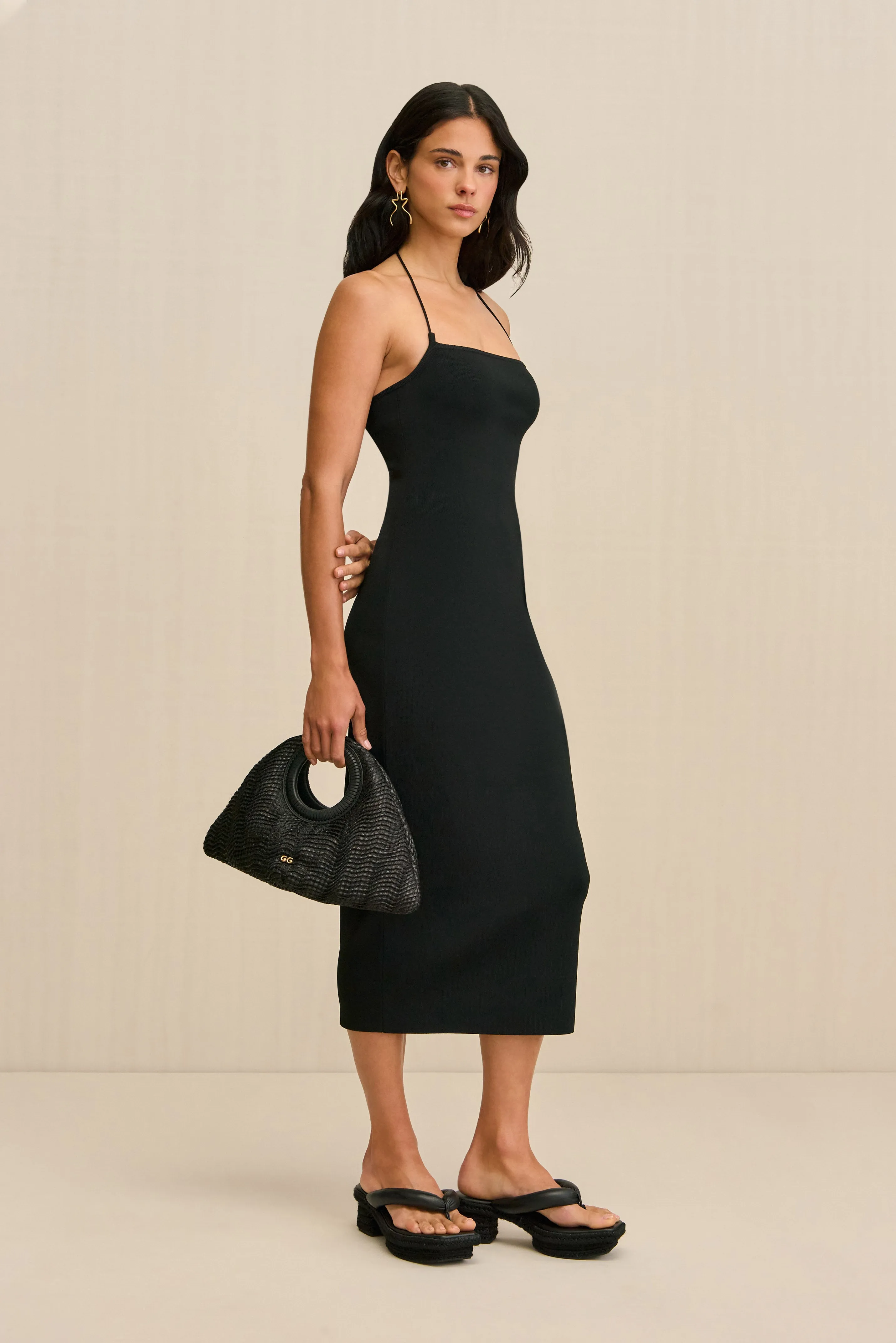 MELVILLE KNIT DRESS - BLACK sold by Cult Gaia product image thumbnail 2