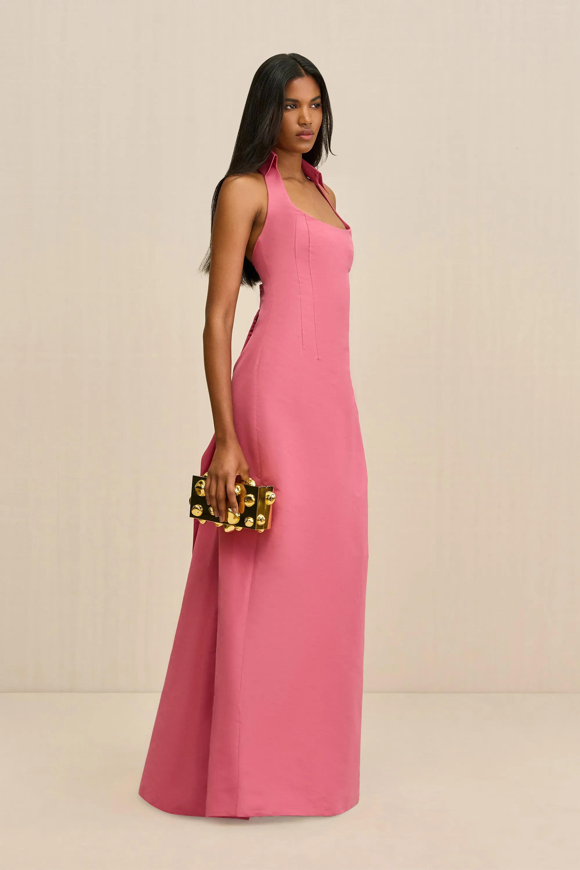 SATYA GOWN - ROSETTE sold by Cult Gaia