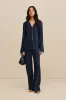 STACIE PANT - DEEP LAKE sold by Cult Gaia