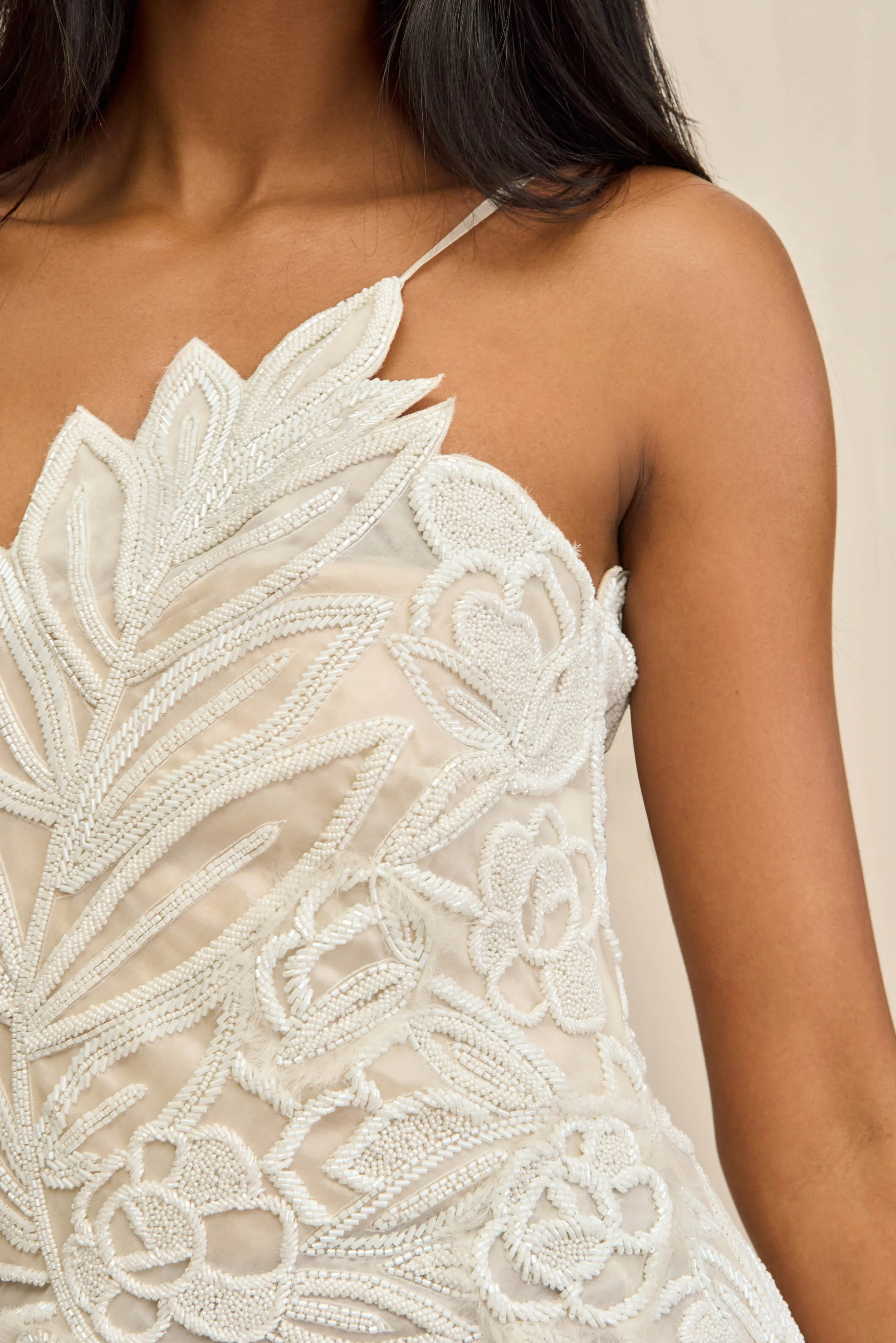 KIRAN GOWN - OFF WHITE sold by Cult Gaia product image thumbnail 3