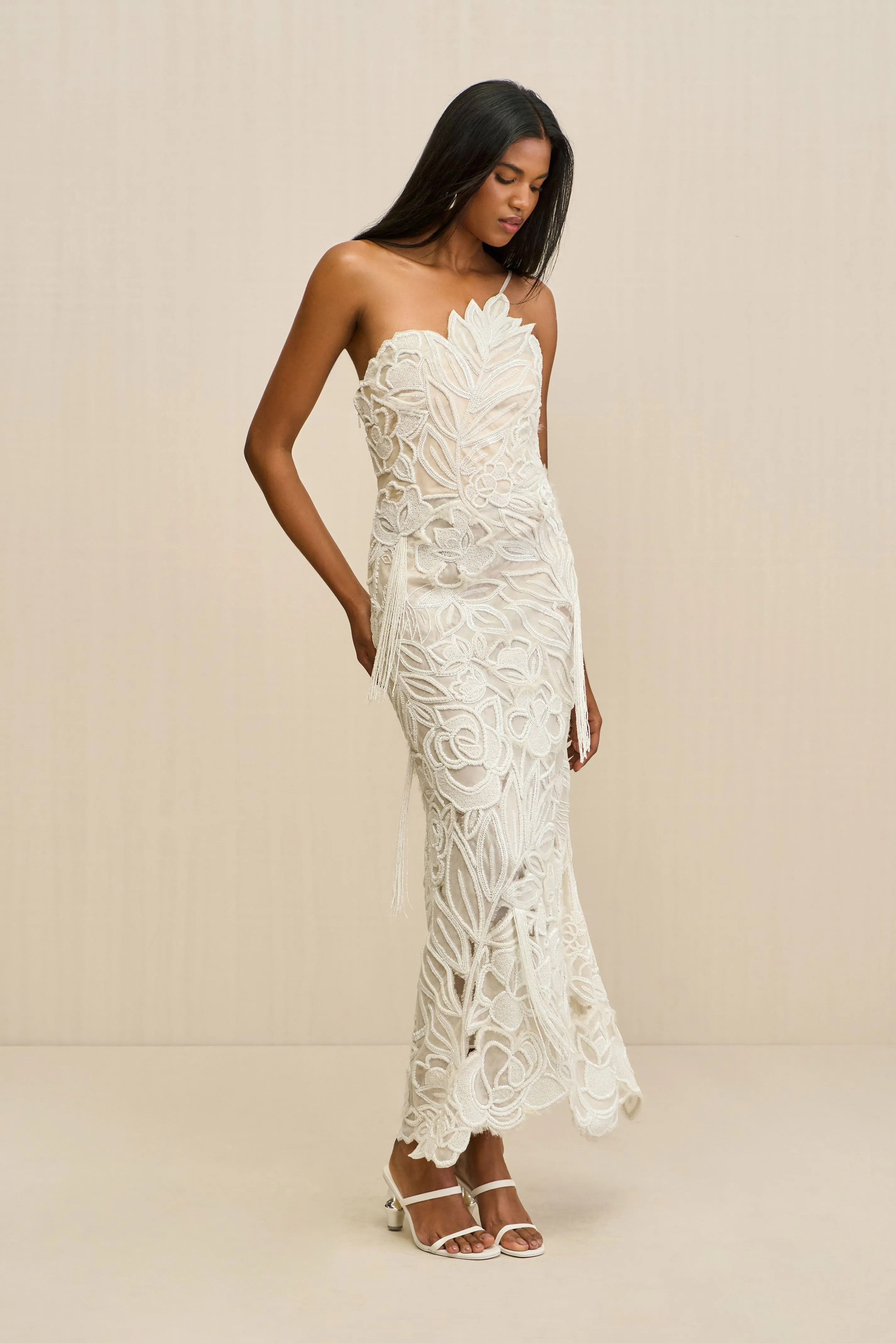 KIRAN GOWN - OFF WHITE sold by Cult Gaia product image thumbnail 2
