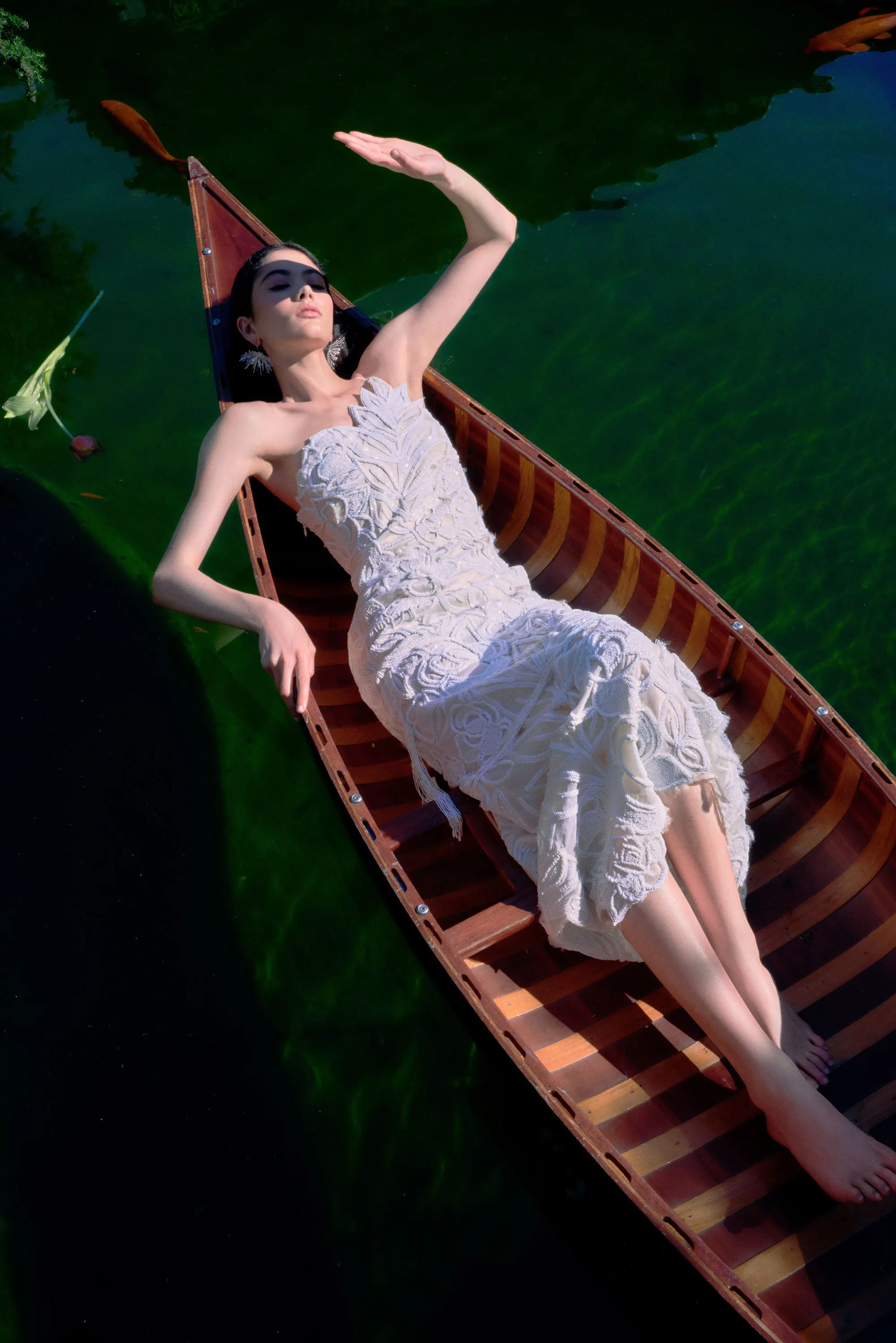 KIRAN GOWN - OFF WHITE sold by Cult Gaia