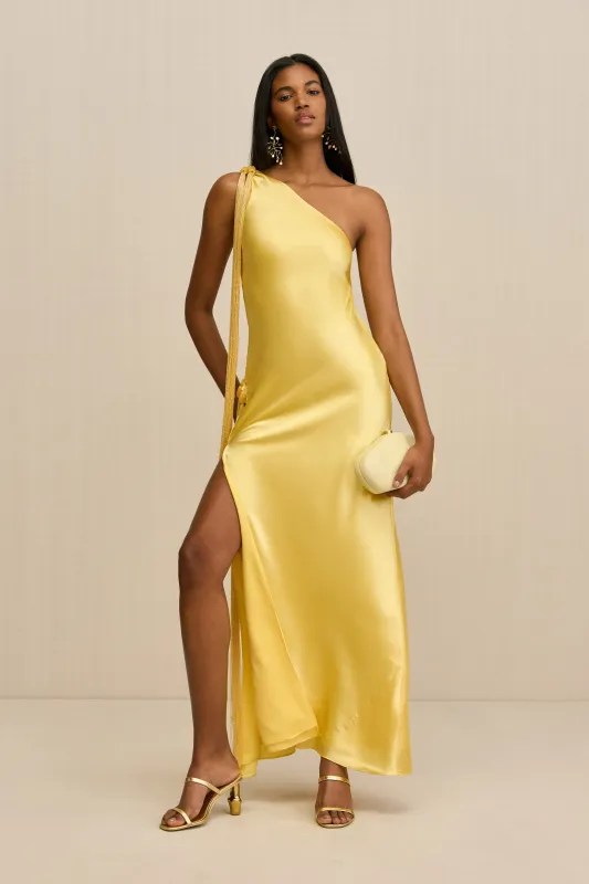 KEYA GOWN - DAFFODIL sold by Cult Gaia