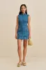 BIELLA DRESS - STONE WASH sold by Cult Gaia
