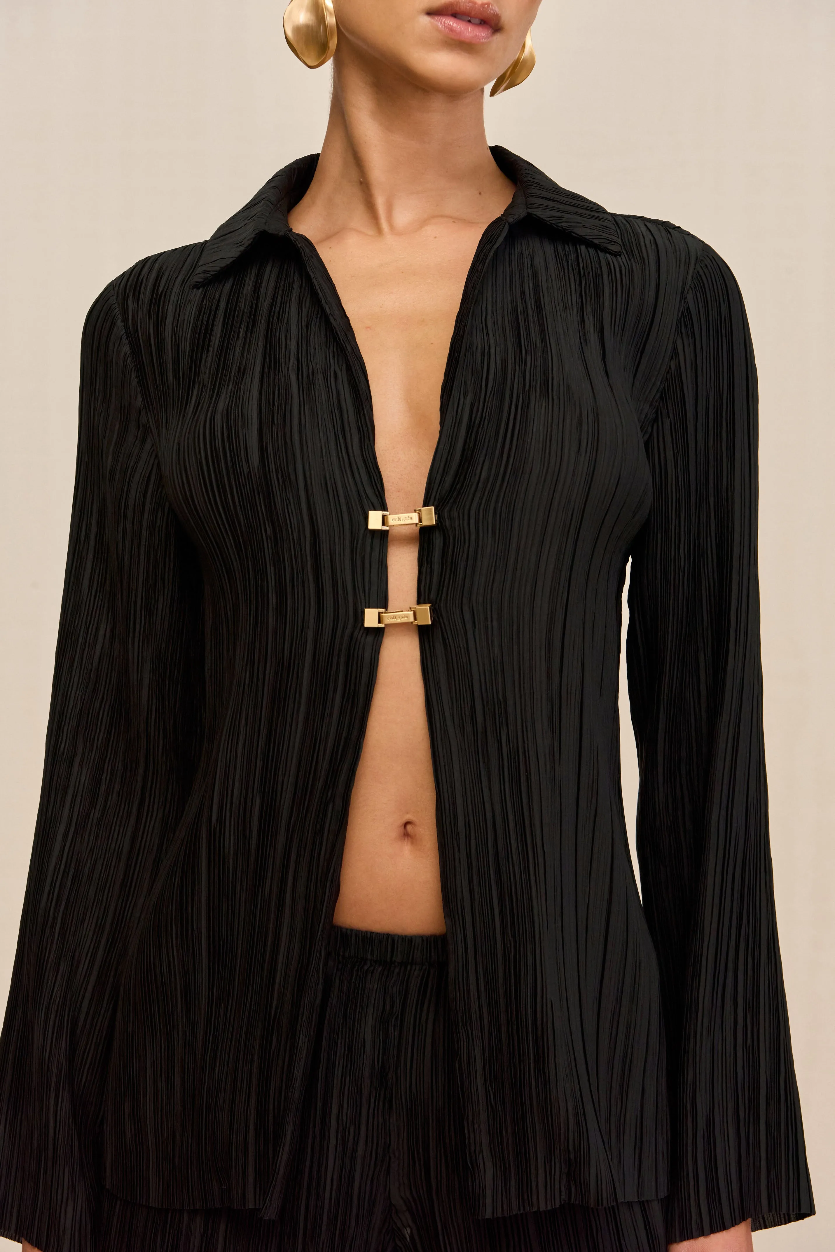 CLARABELLE TOP - BLACK sold by Cult Gaia product image thumbnail 3