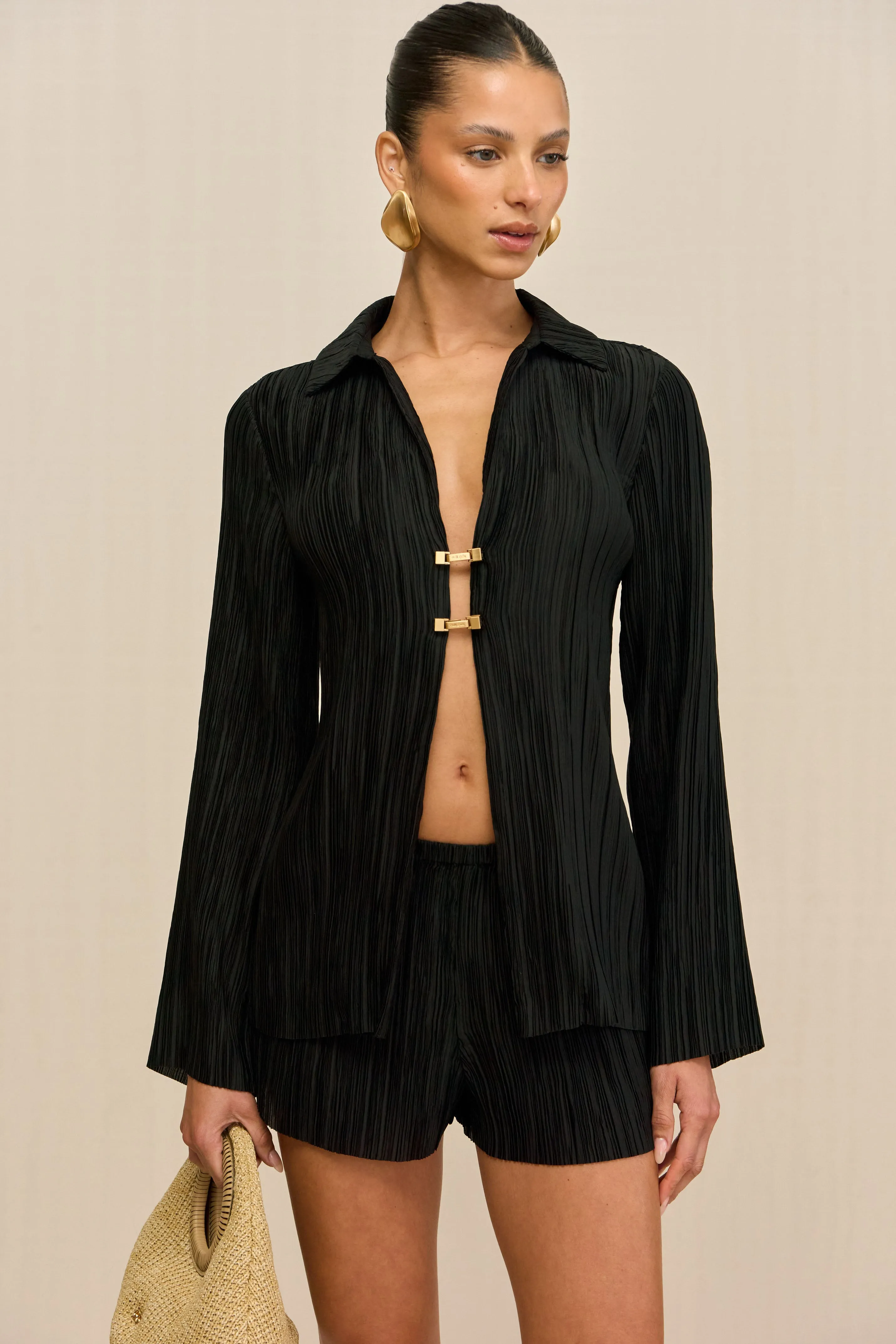 CLARABELLE TOP - BLACK sold by Cult Gaia