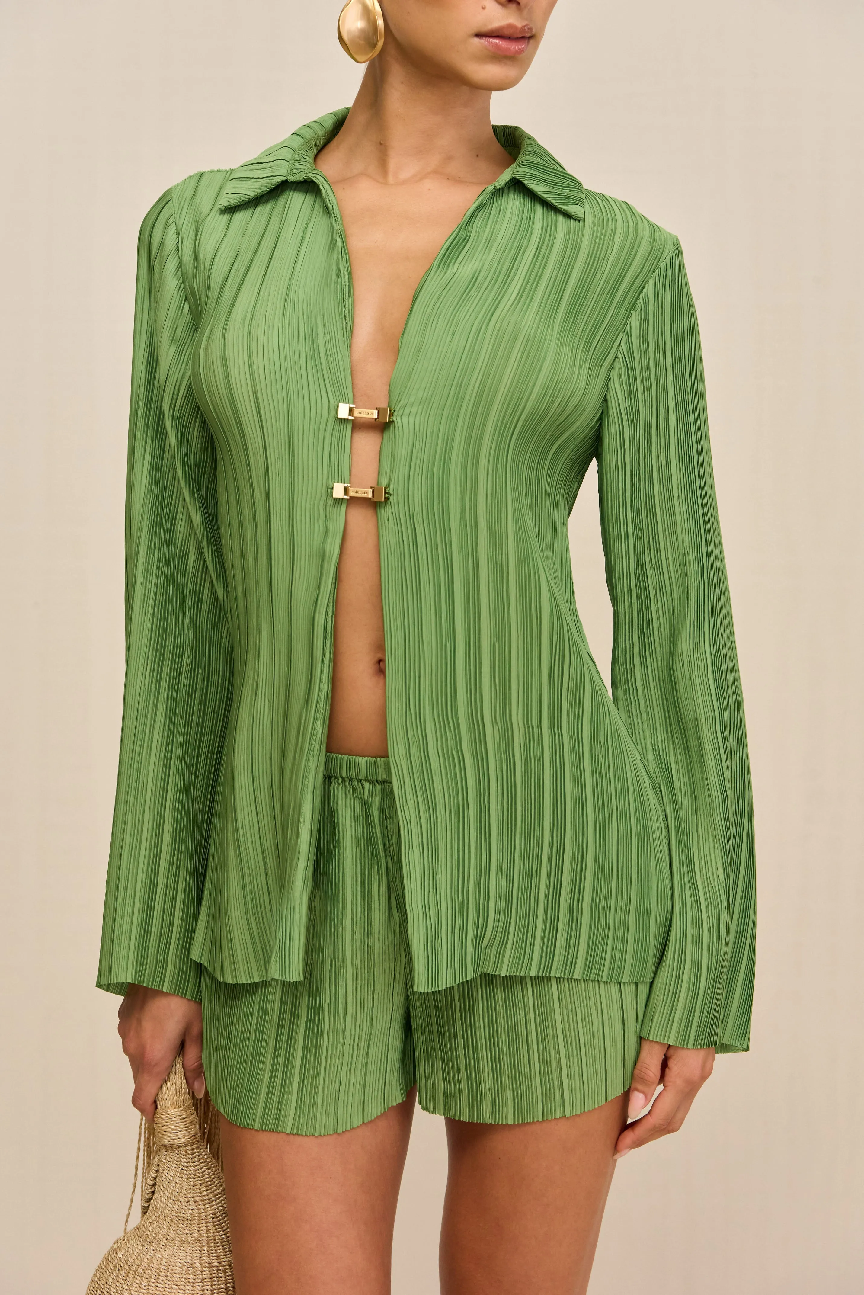 SINCLAIR SHORT - PISTACHIO sold by Cult Gaia product image thumbnail 2