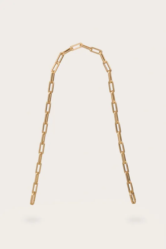 TASHA DETACHABLE CLUTCH STRAP - BRUSHED BRASS sold by Cult Gaia