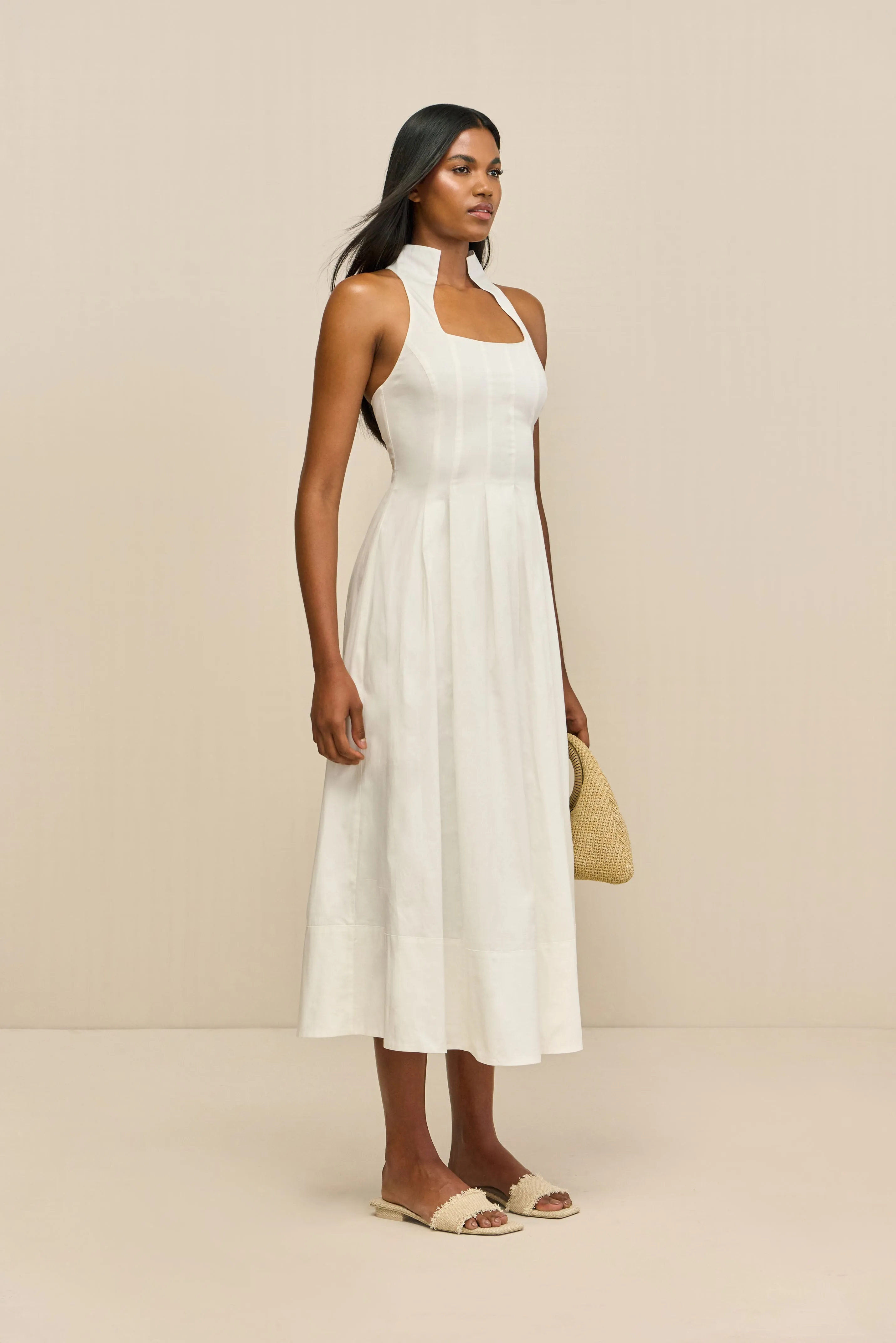 MALIYA DRESS - OFF WHITE sold by Cult Gaia product image thumbnail 4