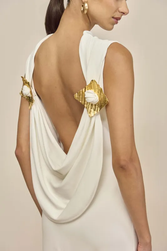 DEIRDRA DRESS - OFF WHITE made by Cult Gaia