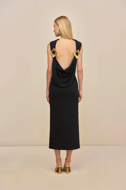 DEIRDRA DRESS - BLACK sold by Cult Gaia