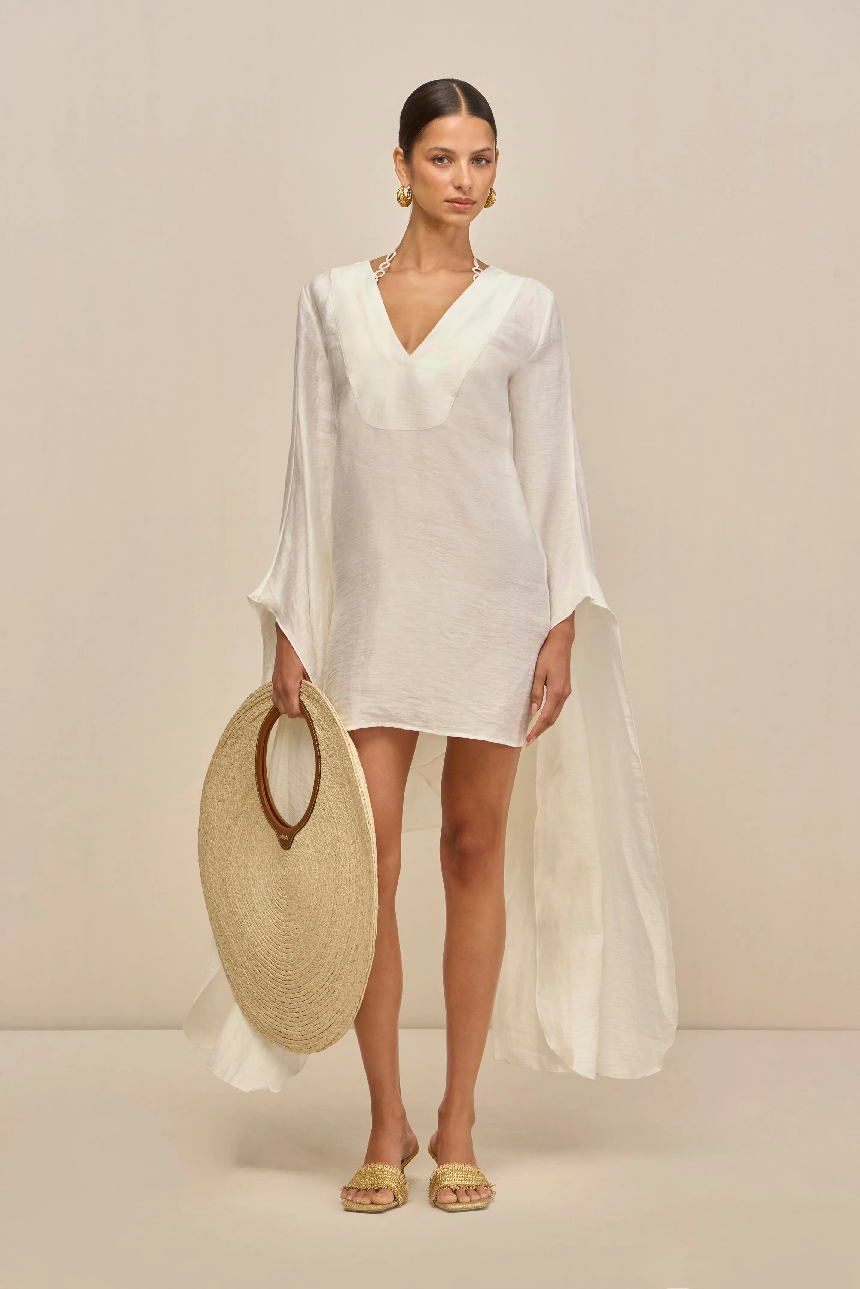 RISHIMA COVERUP - OFF WHITE sold by Cult Gaia product image thumbnail 2