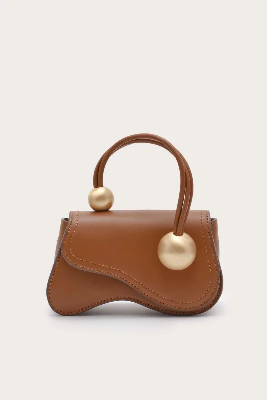 KAZIA NANO CROSSBODY BAG - PECAN sold by Cult Gaia