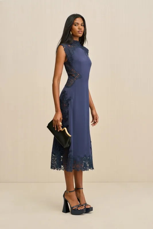 ANIMA DRESS - DEEP LAKE sold by Cult Gaia
