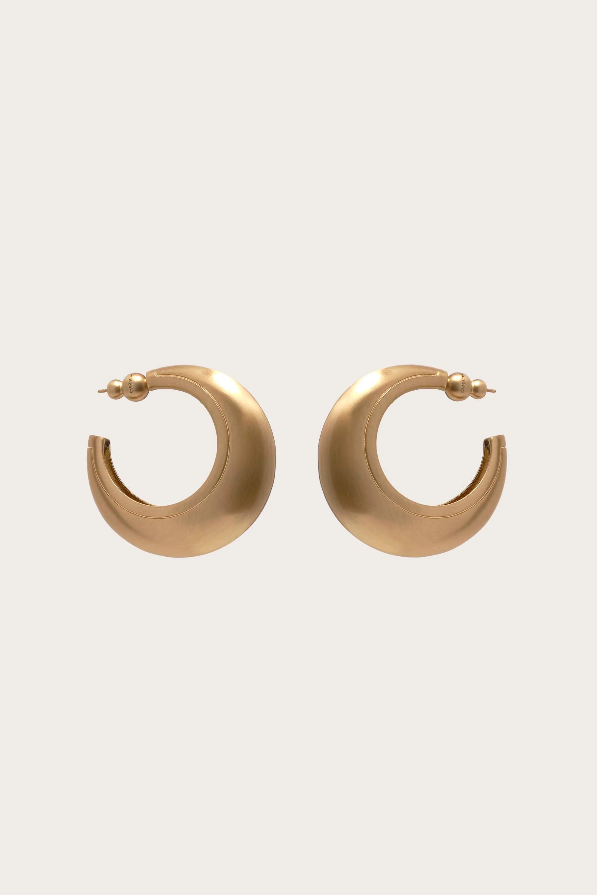 MONA EARRING - BRUSHED BRASS sold by Cult Gaia