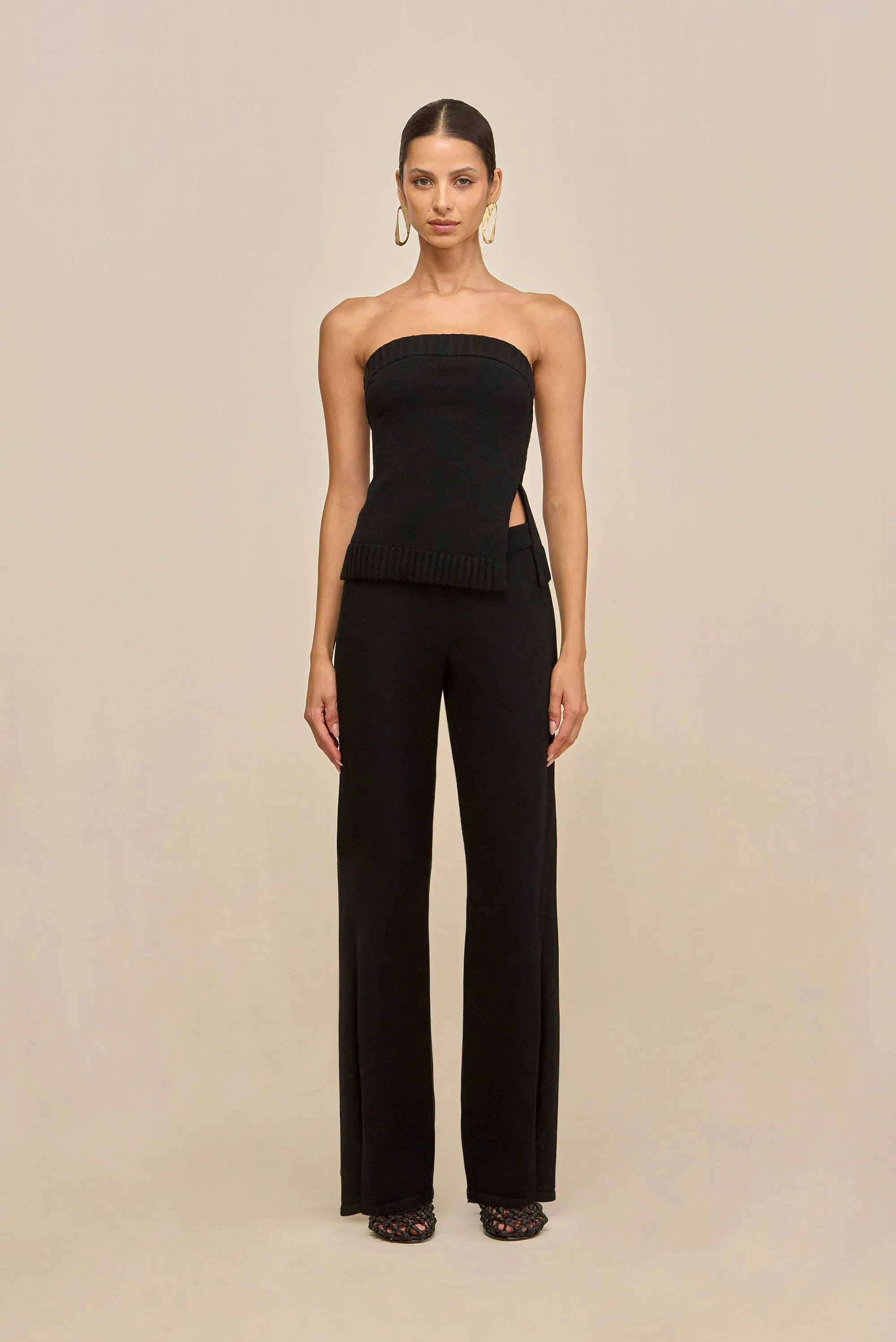 SHANE KNIT PANT - BLACK sold by Cult Gaia product image thumbnail 5