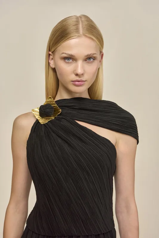 MOIRA TOP - BLACK sold by Cult Gaia