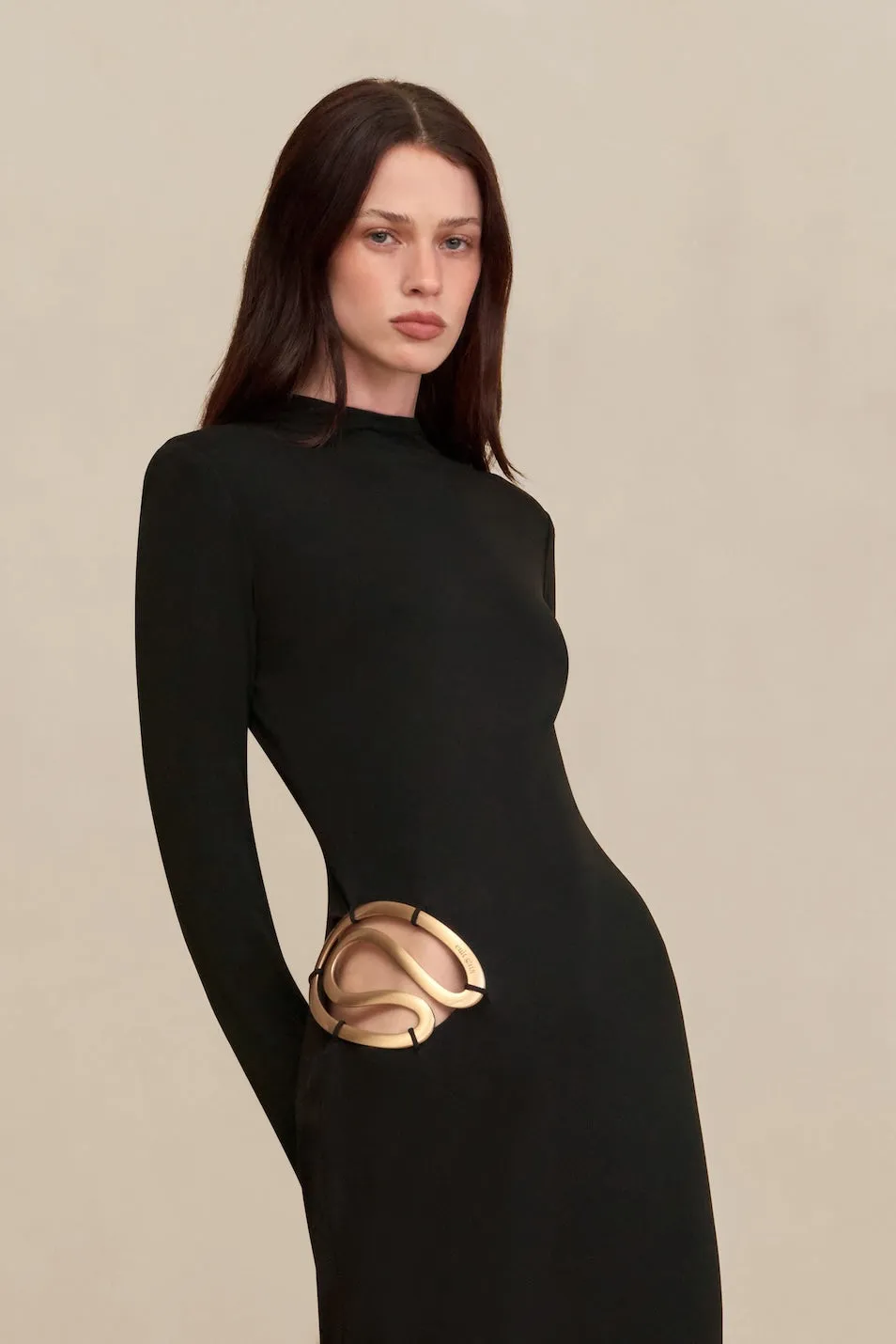 JACENTA DRESS - BLACK sold by Cult Gaia product image thumbnail 4