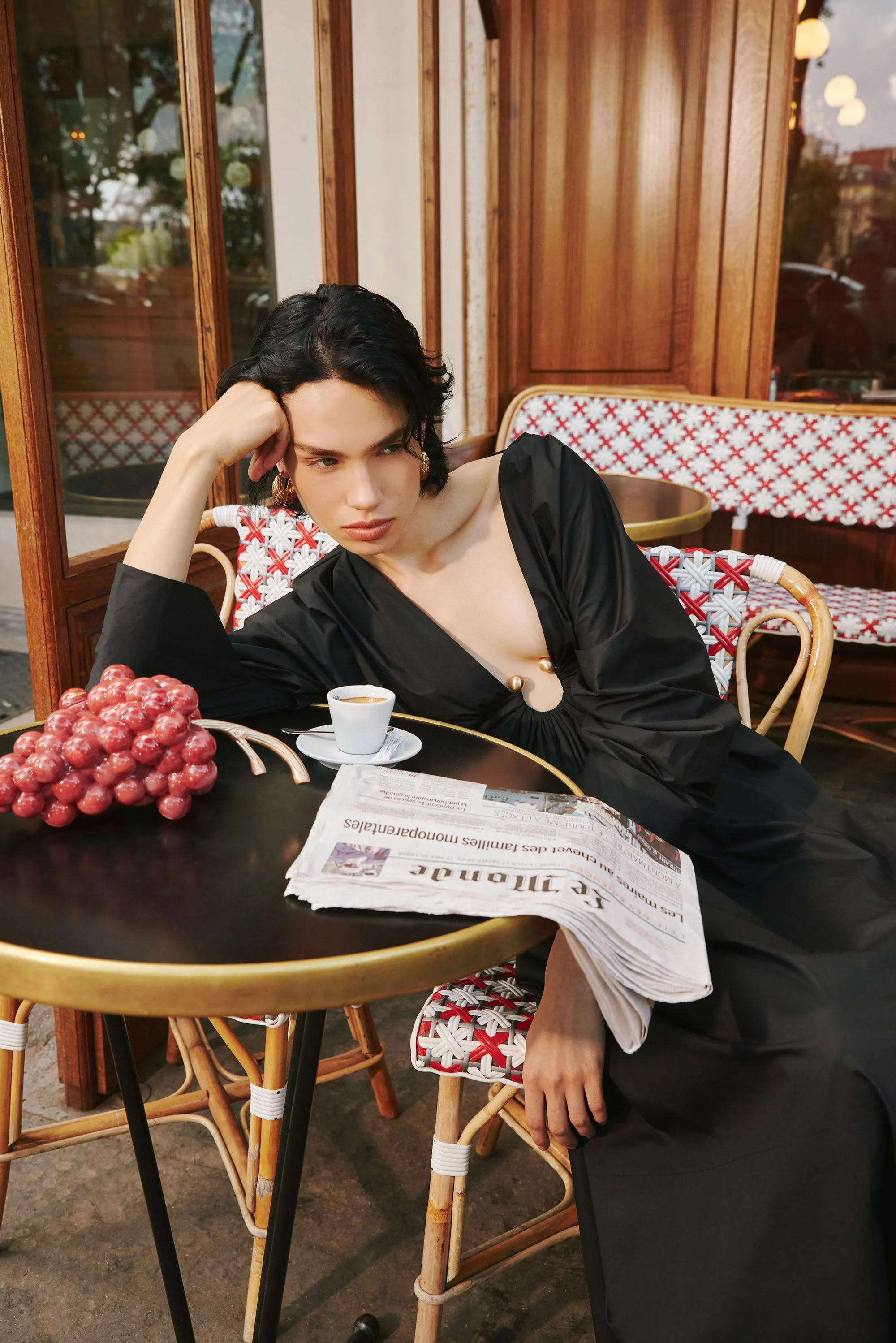 ELYZA DRESS - BLACK sold by Cult Gaia