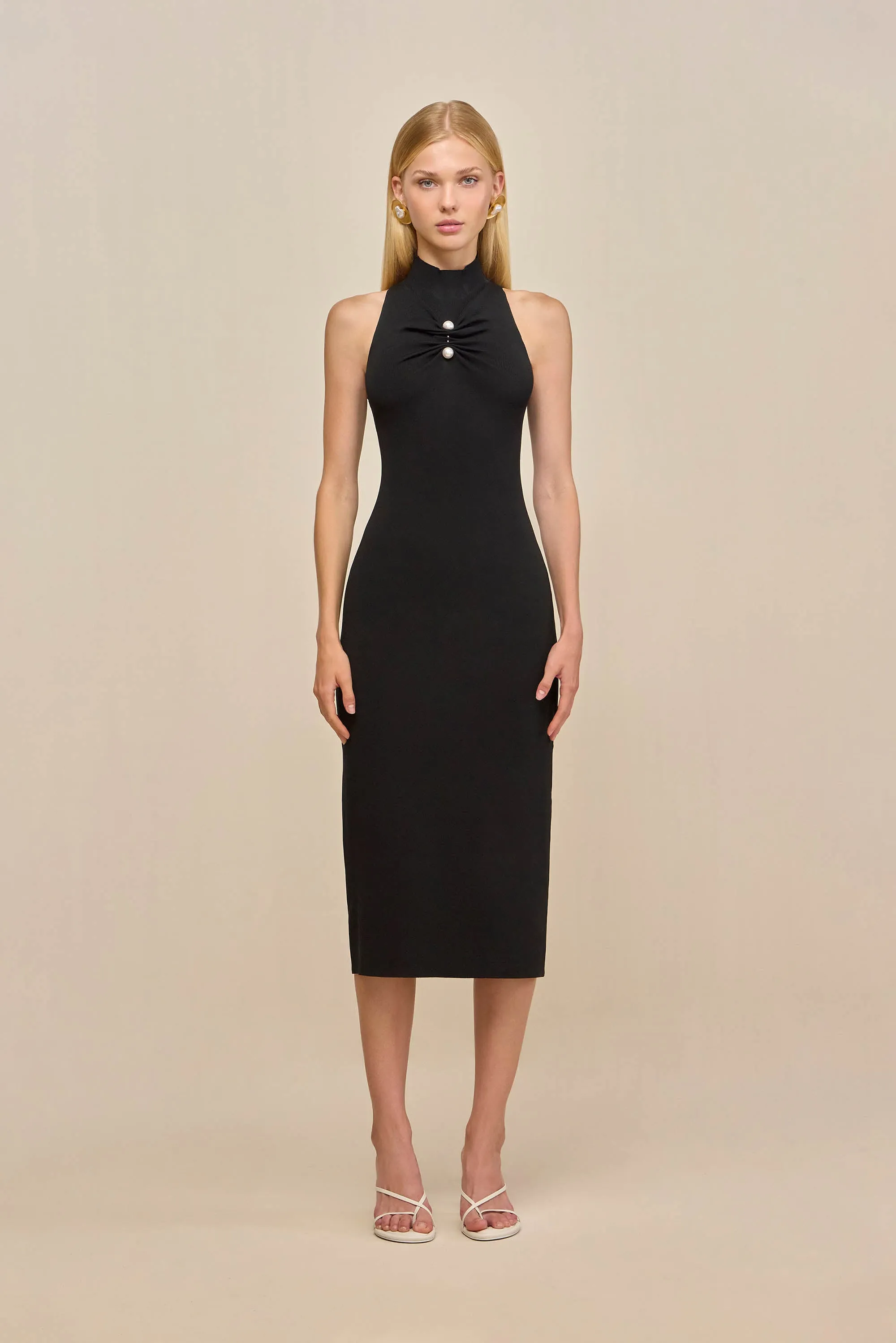 COLLIN DRESS - BLACK sold by Cult Gaia product image thumbnail 3