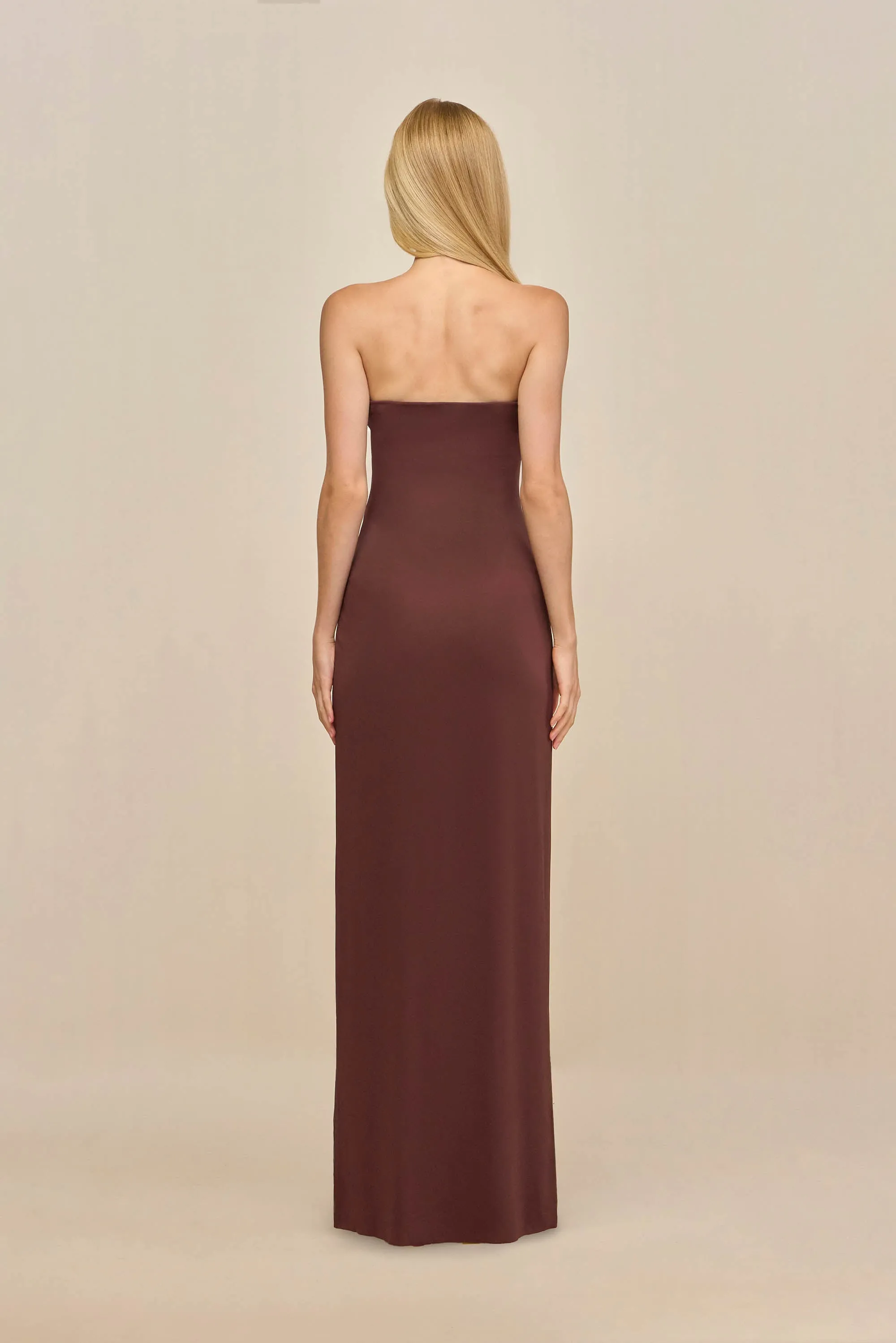 ABRIL GOWN - JAVA sold by Cult Gaia product image thumbnail 5