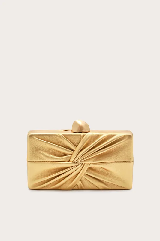 LISSE CLUTCH - BRASS sold by Cult Gaia