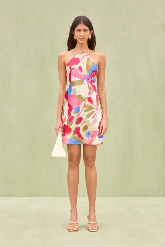 MINNA DRESS - FLORAL ROSETTE sold by Cult Gaia