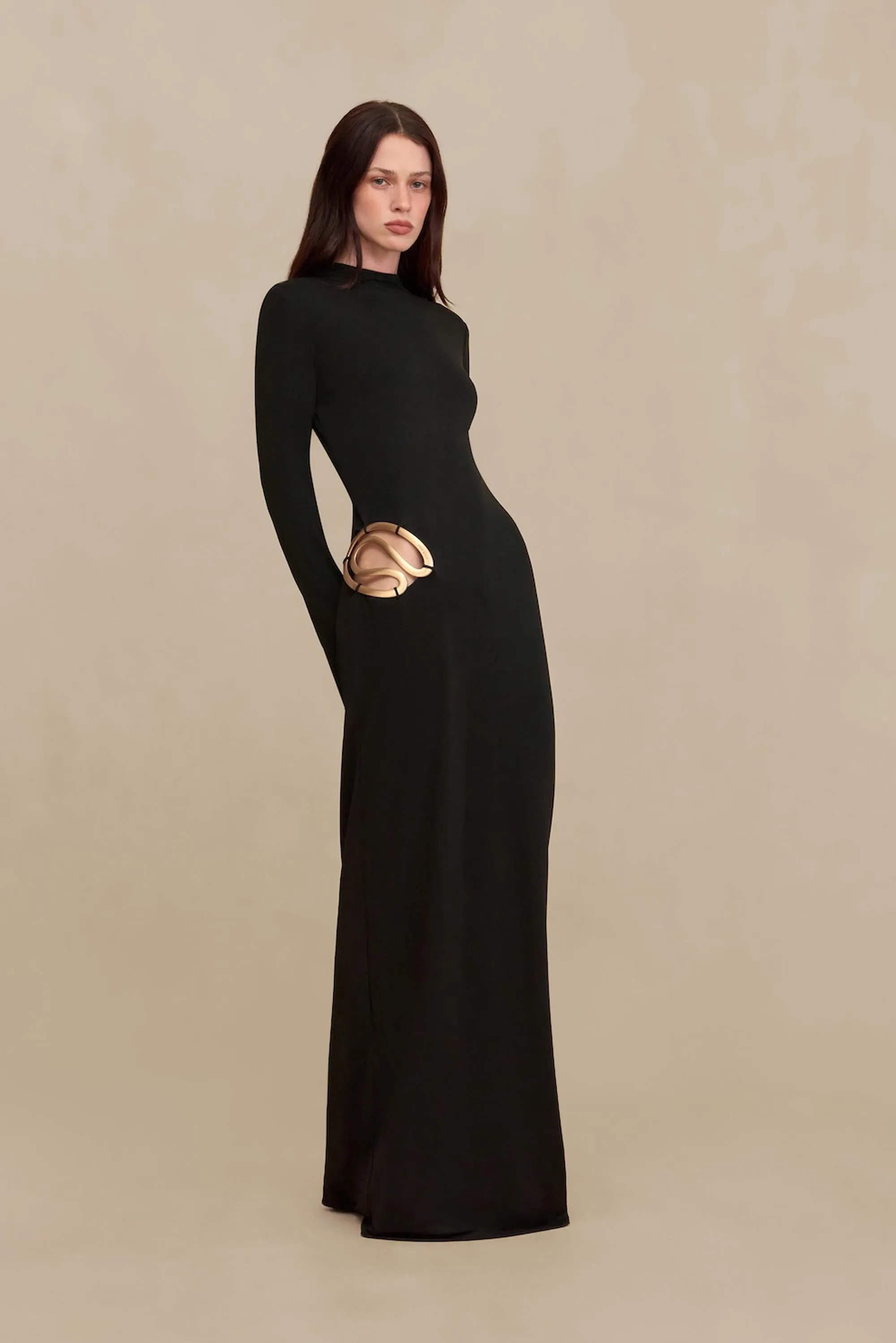 JACENTA GOWN - BLACK sold by Cult Gaia product image thumbnail 2
