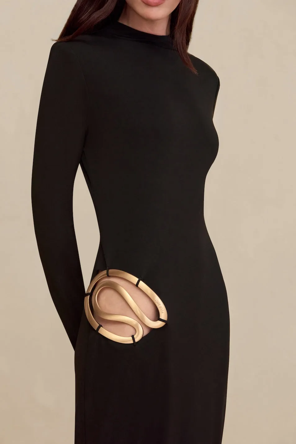 JACENTA GOWN - BLACK sold by Cult Gaia product image thumbnail 3