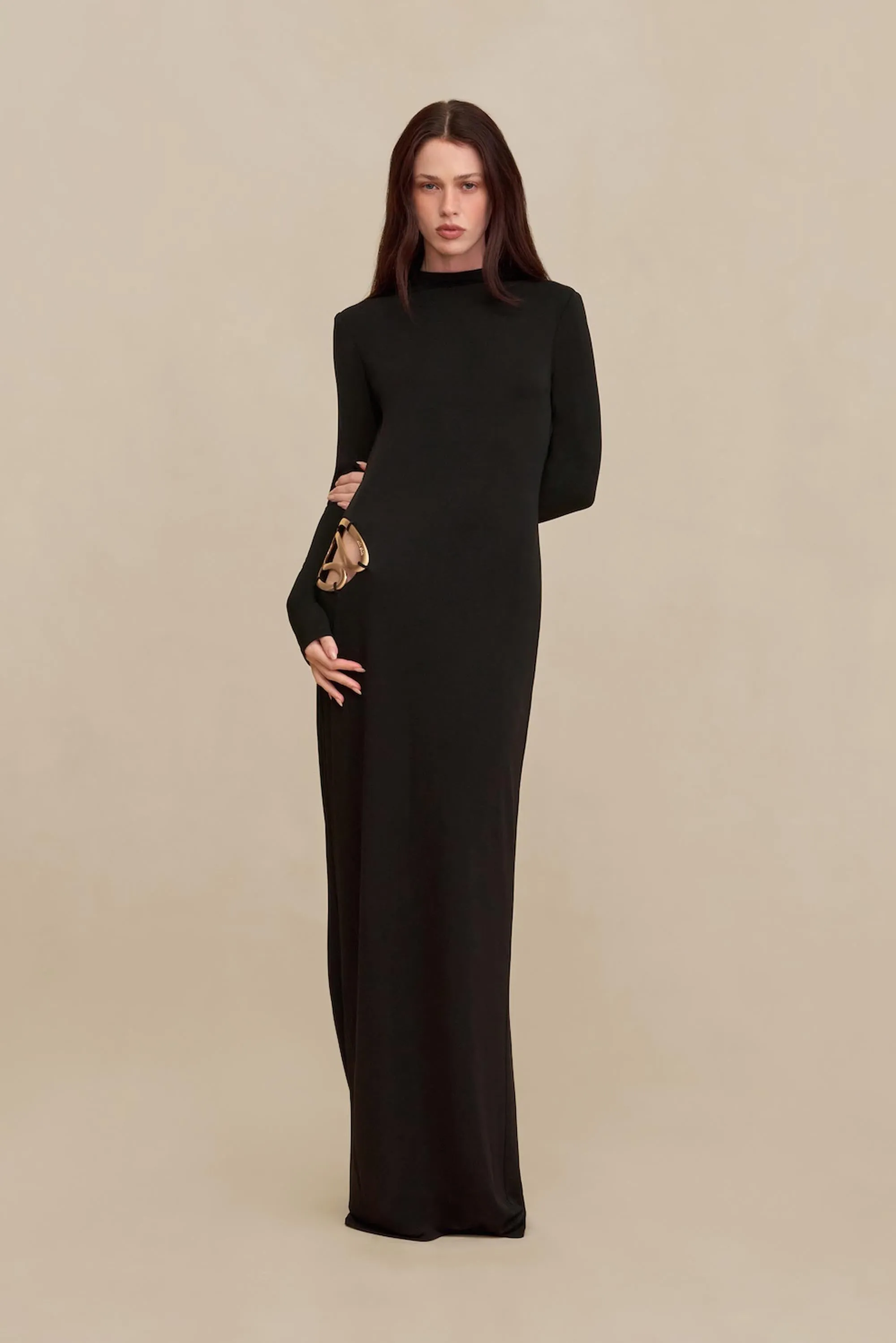 JACENTA GOWN - BLACK sold by Cult Gaia product image thumbnail 4