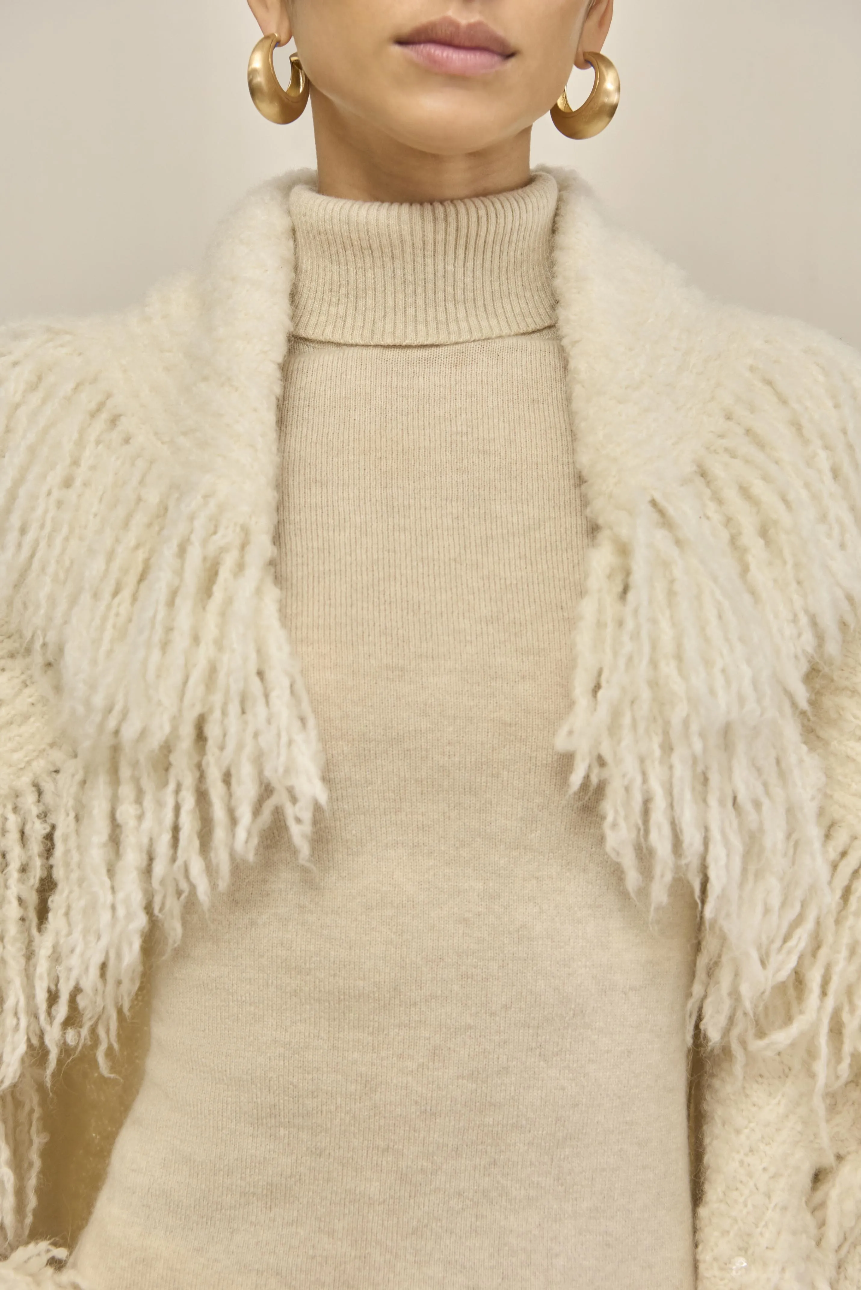 MICHELLE CARDIGAN - CREAM sold by Cult Gaia product image thumbnail 2