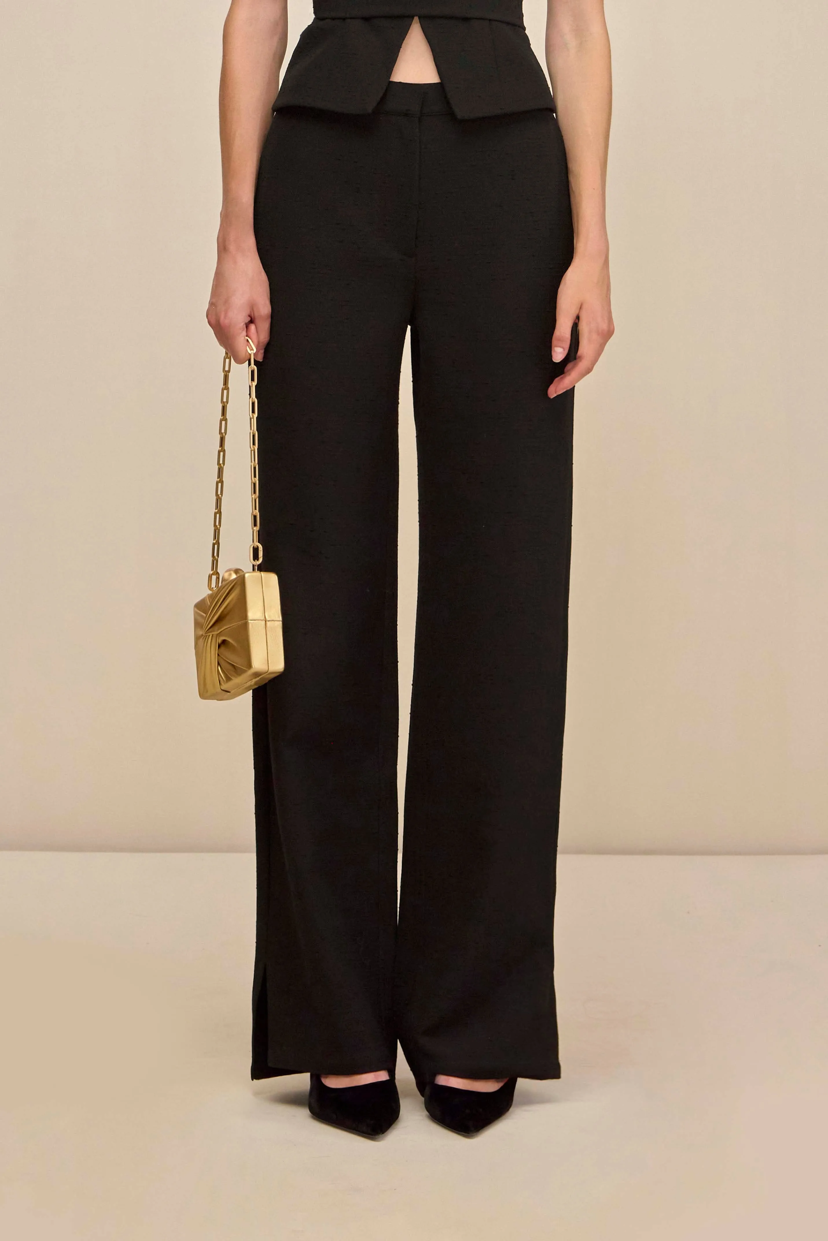 CINTHIA PANT - BLACK sold by Cult Gaia product image thumbnail 2