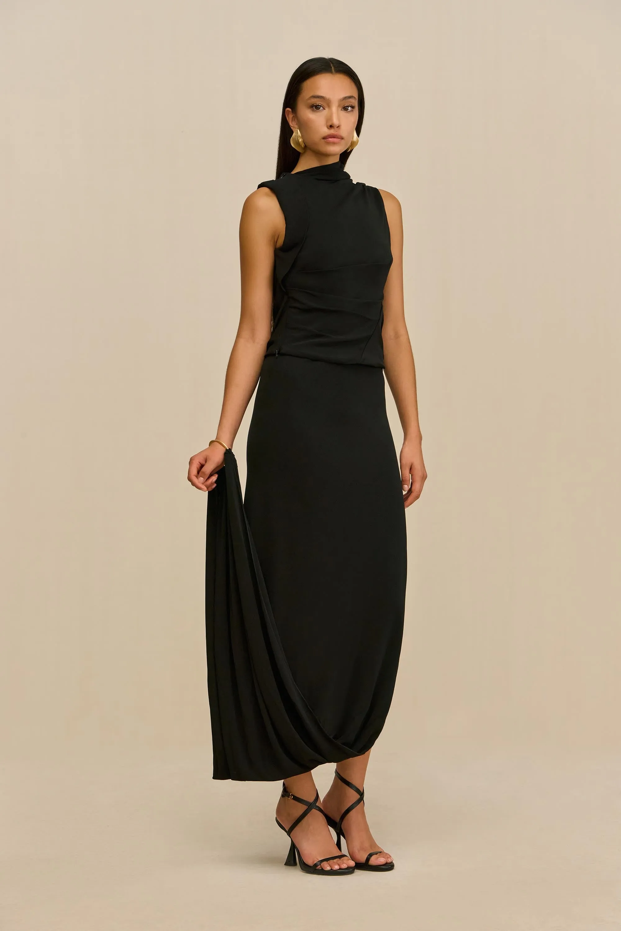 KAYLYN SKIRT - BLACK sold by Cult Gaia product image thumbnail 2