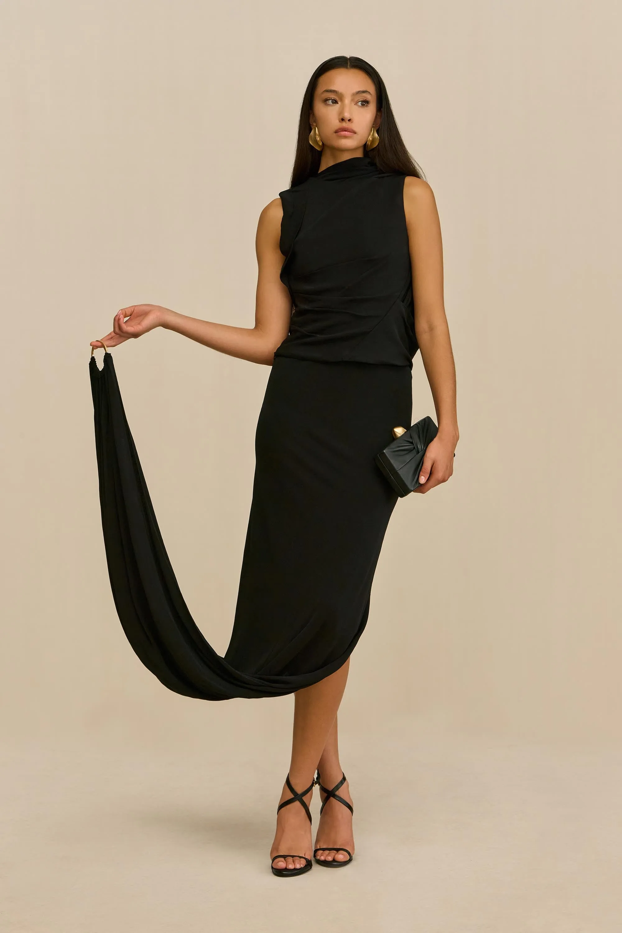 KAYLYN SKIRT - BLACK sold by Cult Gaia product image thumbnail 3