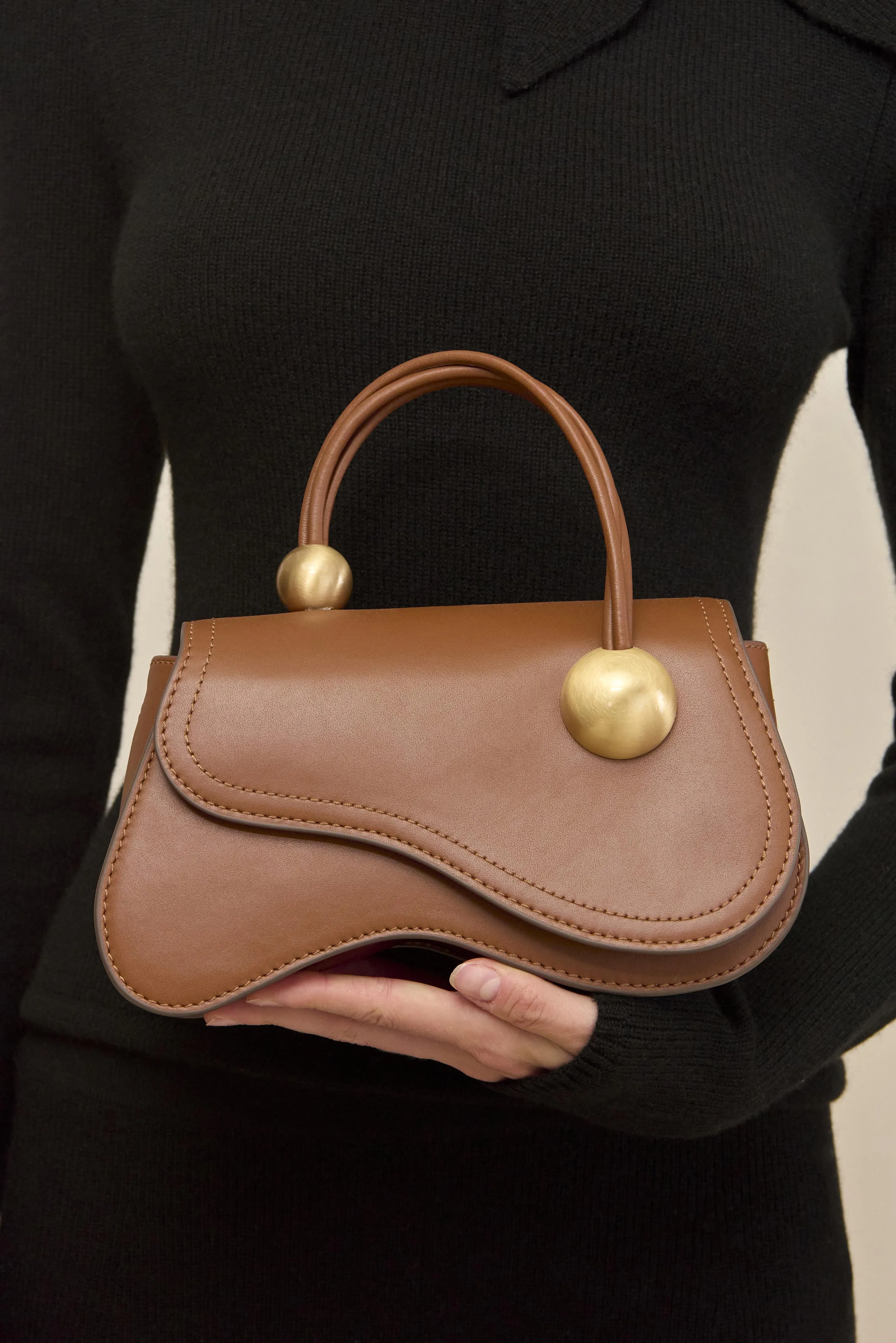 KAZIA CROSSBODY BAG - PECAN sold by Cult Gaia product image thumbnail 3