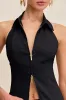 JILL TOP - BLACK sold by Cult Gaia
