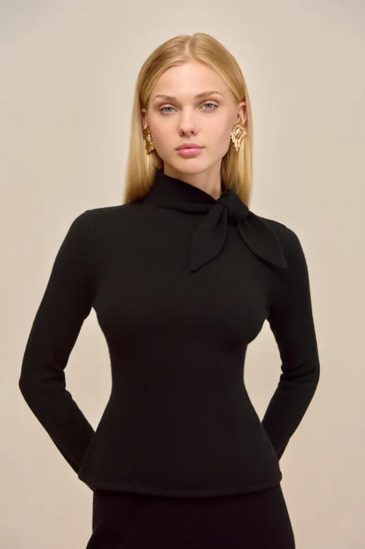 MERIDA SWEATER - BLACK sold by Cult Gaia