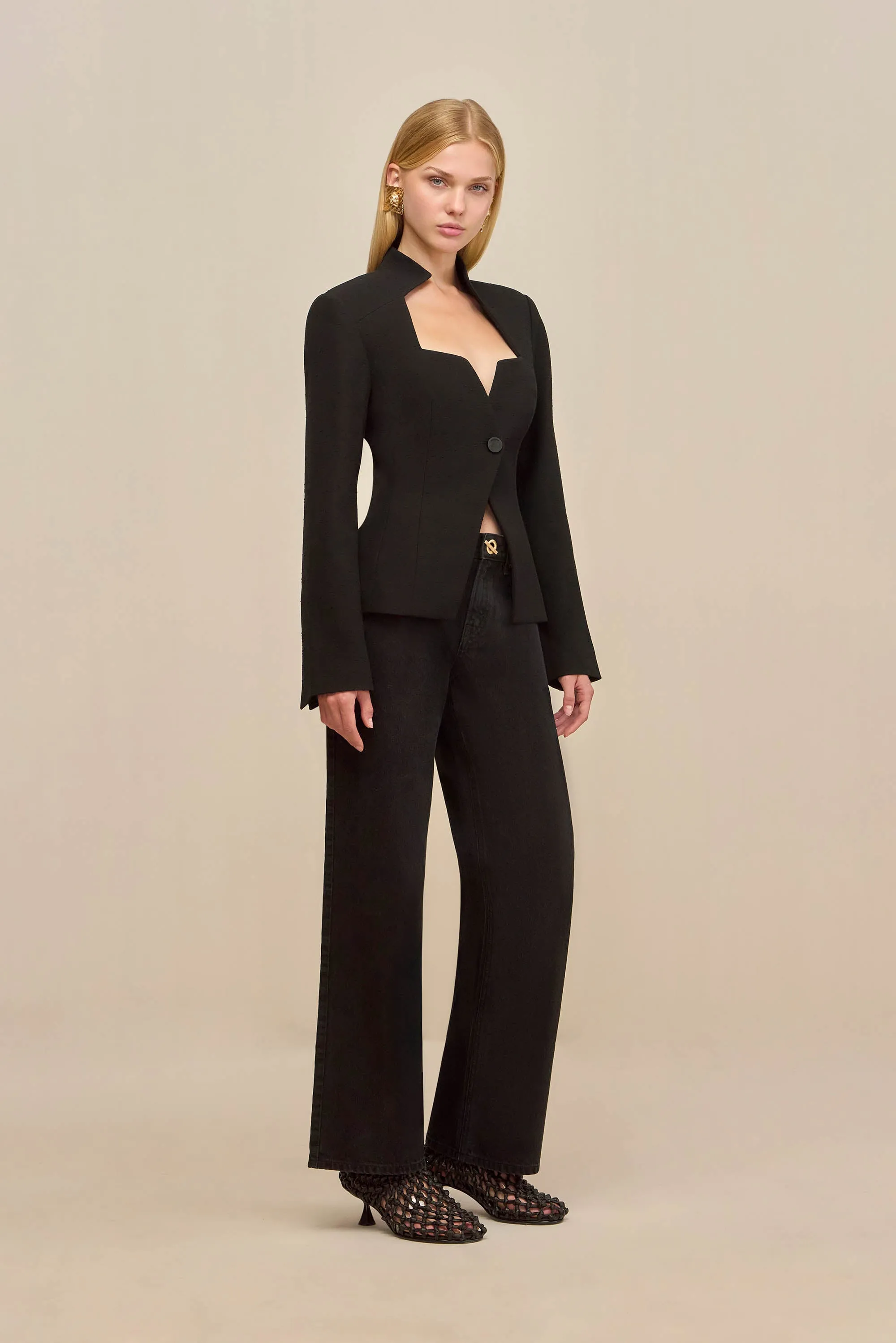 YVONNE JACKET - BLACK sold by Cult Gaia product image thumbnail 2