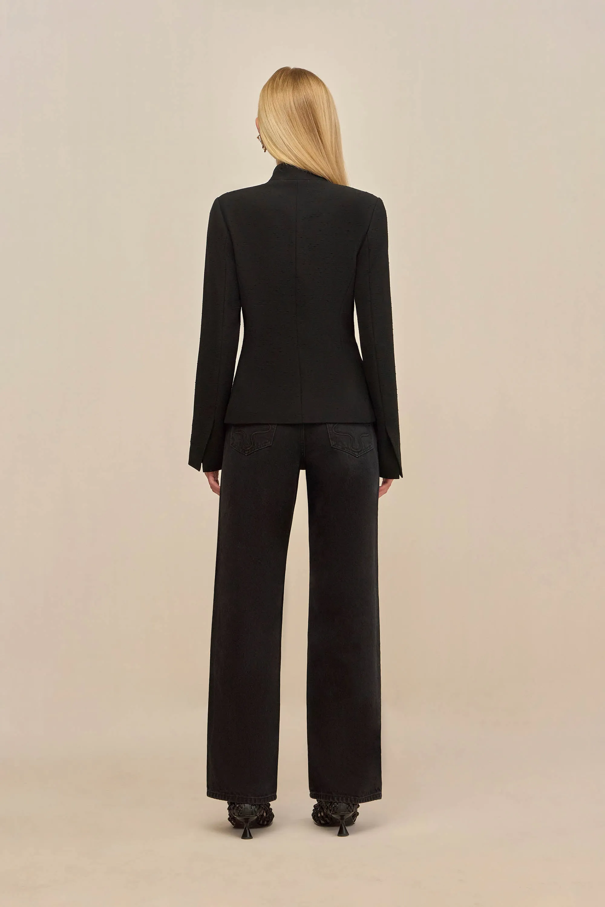 YVONNE JACKET - BLACK sold by Cult Gaia product image thumbnail 4