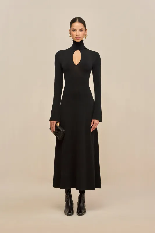 SANTO DRESS - BLACK sold by Cult Gaia