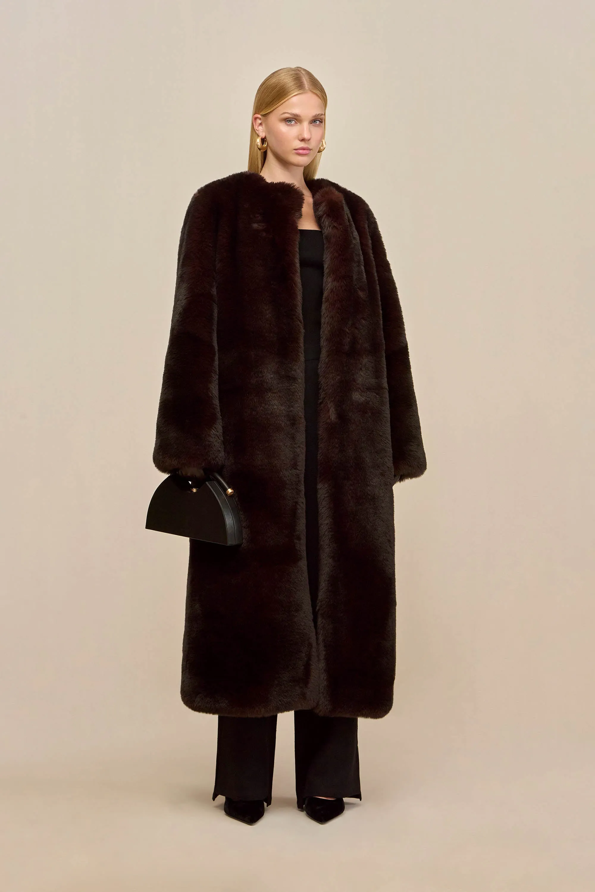 MARTINA COAT - JAVA sold by Cult Gaia product image thumbnail 2