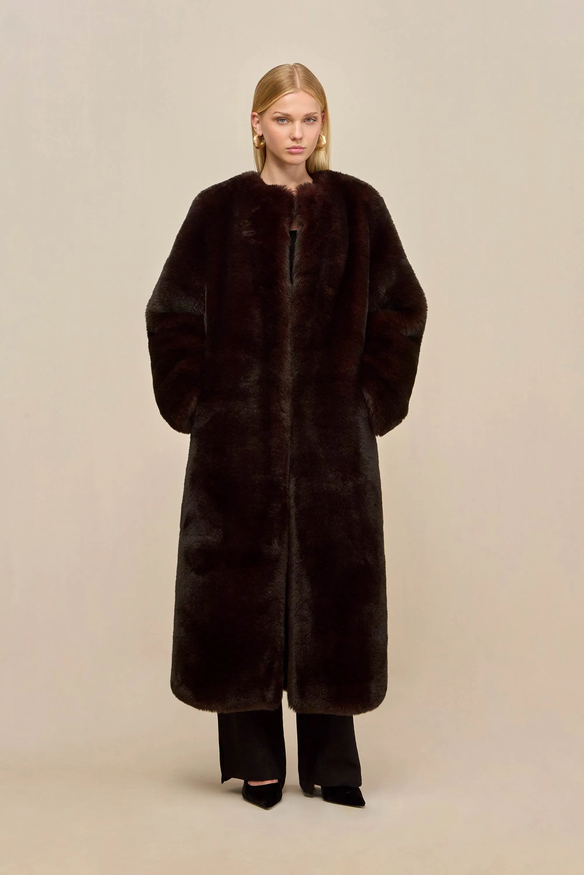 MARTINA COAT - JAVA sold by Cult Gaia product image thumbnail 4