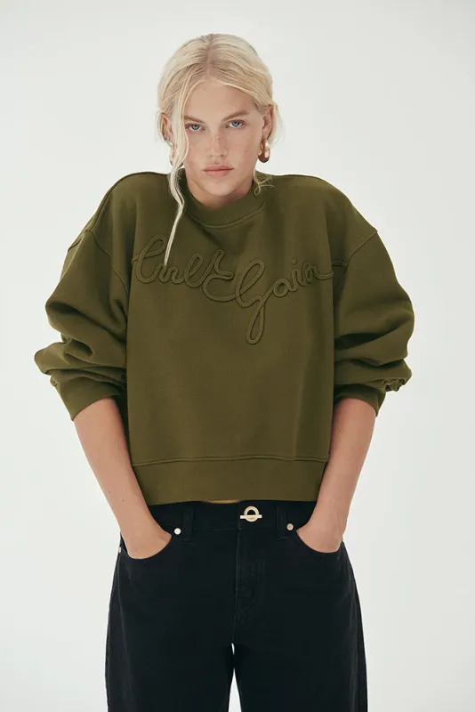 CARINNA SWEATSHIRT - ROSEMARY sold by Cult Gaia