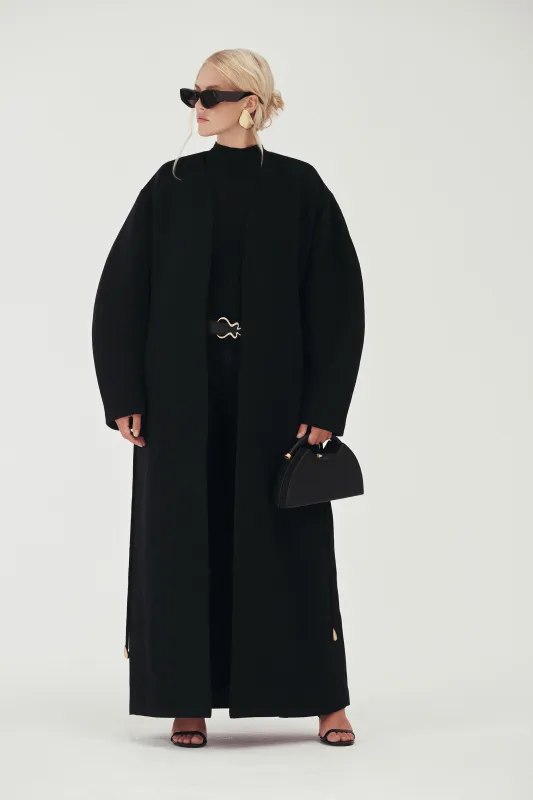 BRUNELLA COAT - BLACK sold by Cult Gaia