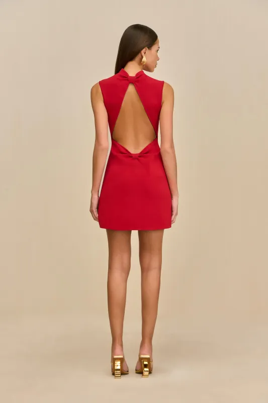 HARLOW KNIT DRESS - MERLOT made by Cult Gaia