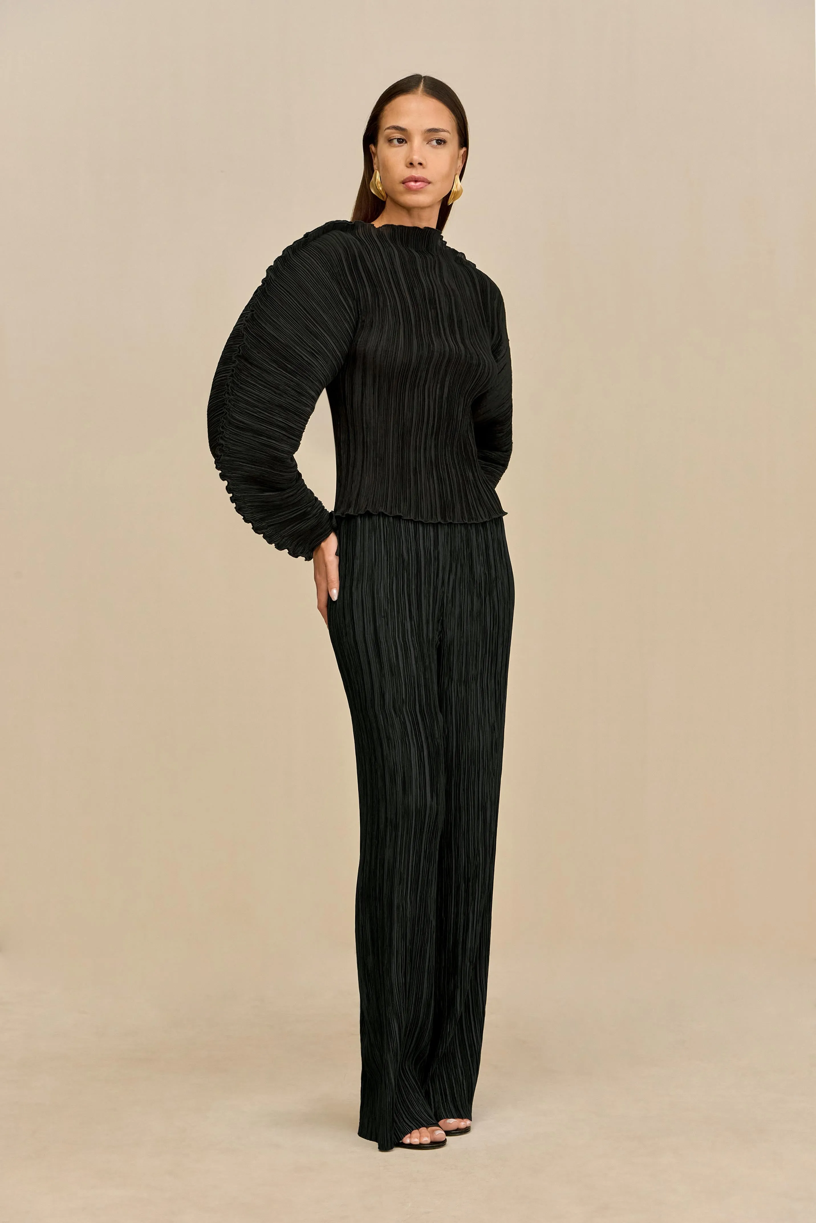 STACIE PANT - BLACK sold by Cult Gaia product image thumbnail 4