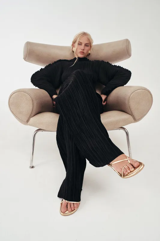 STACIE PANT - BLACK sold by Cult Gaia