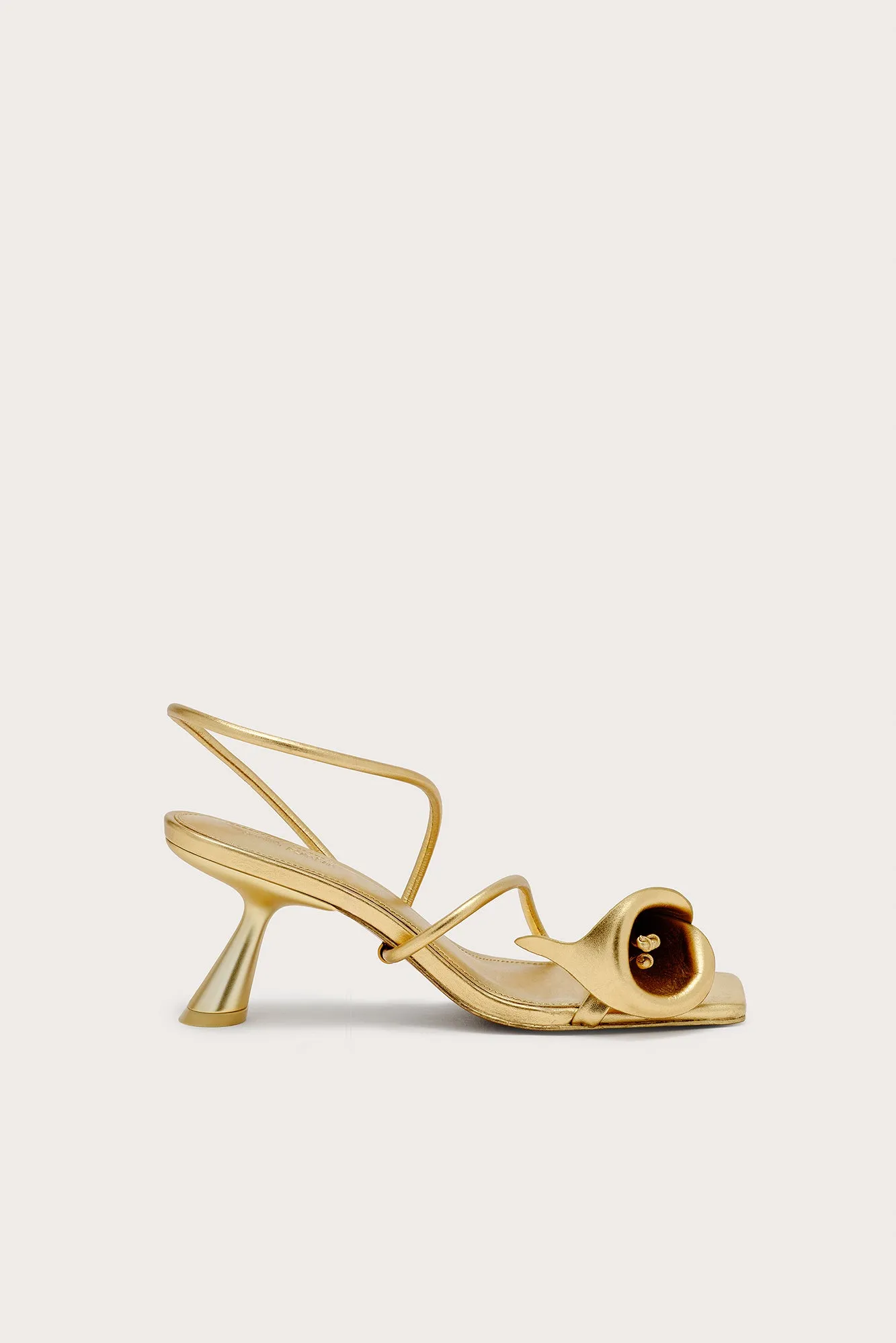 RIA SANDAL - BRASS sold by Cult Gaia